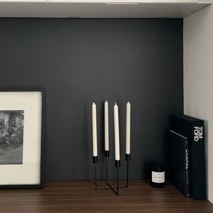 Candle holder with candles